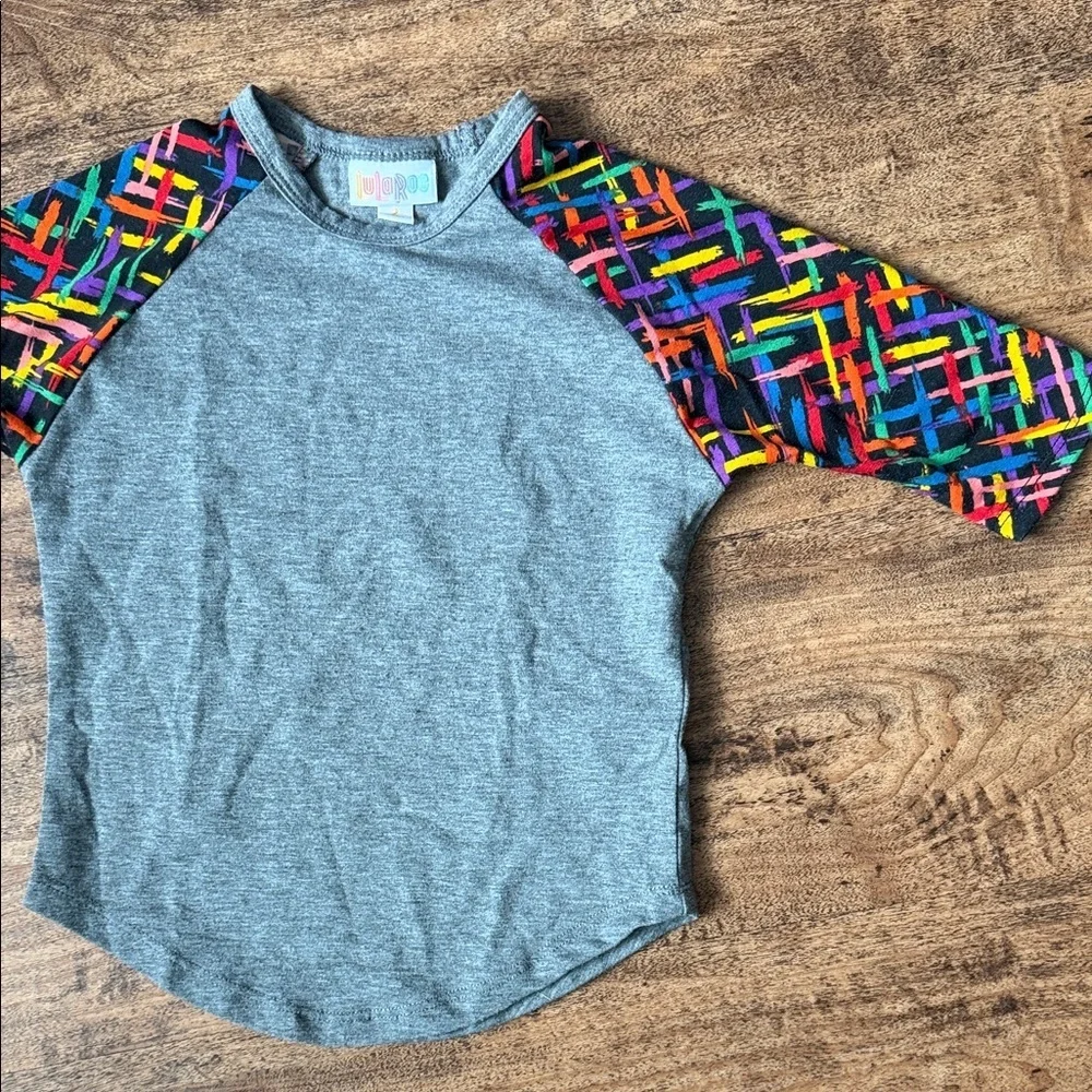 Colorful Raglan Kids Shirt size 2